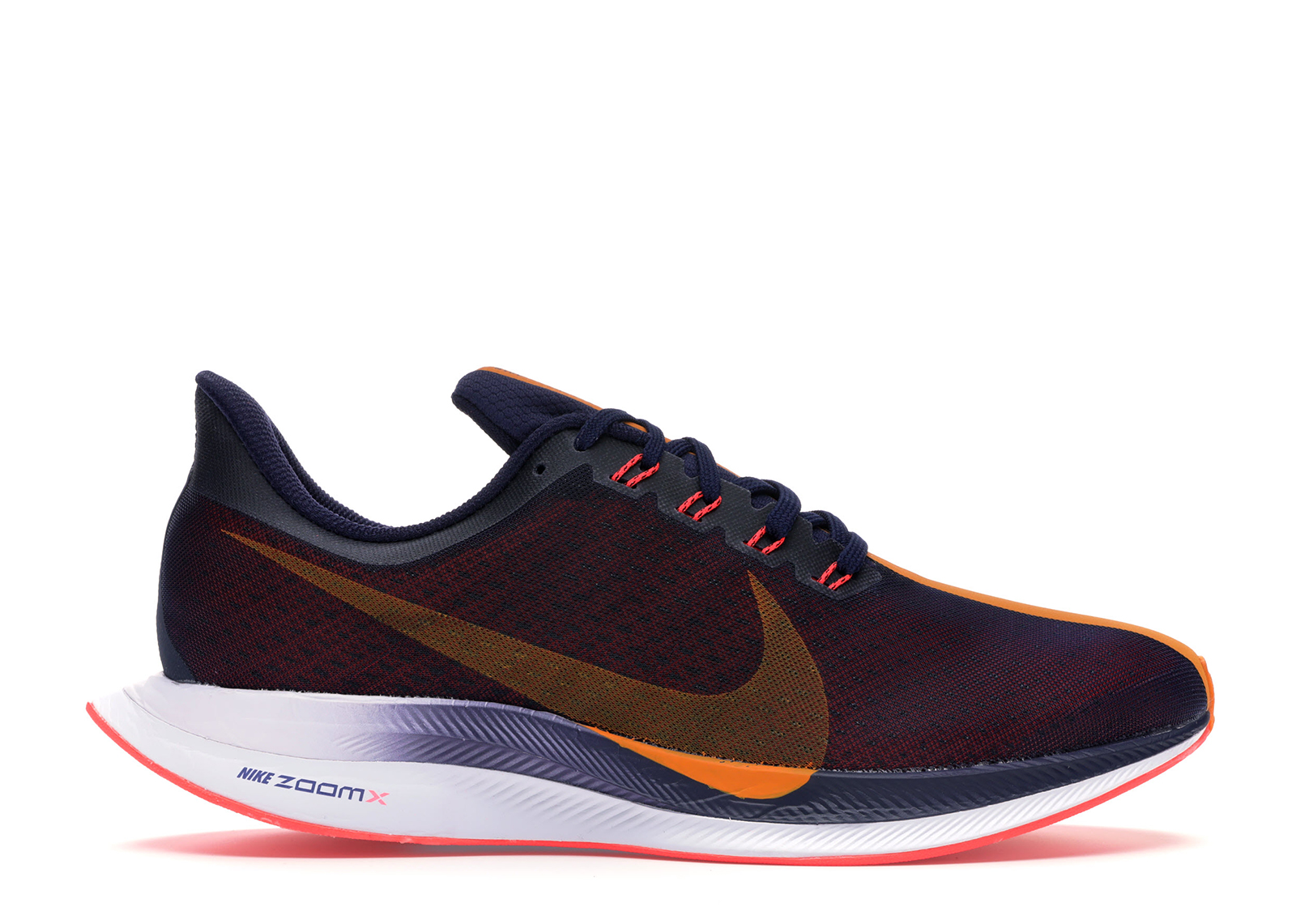 Nike Zoom Pegasus 35 Turbo Blackened Blue Orange Peel (W)