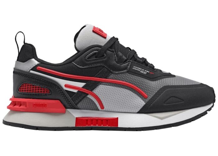 Puma Mirage Tech Black High Risk Red (GS)