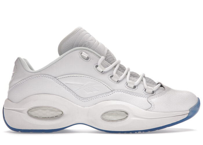 Reebok Question Low White Clear Blue Sole