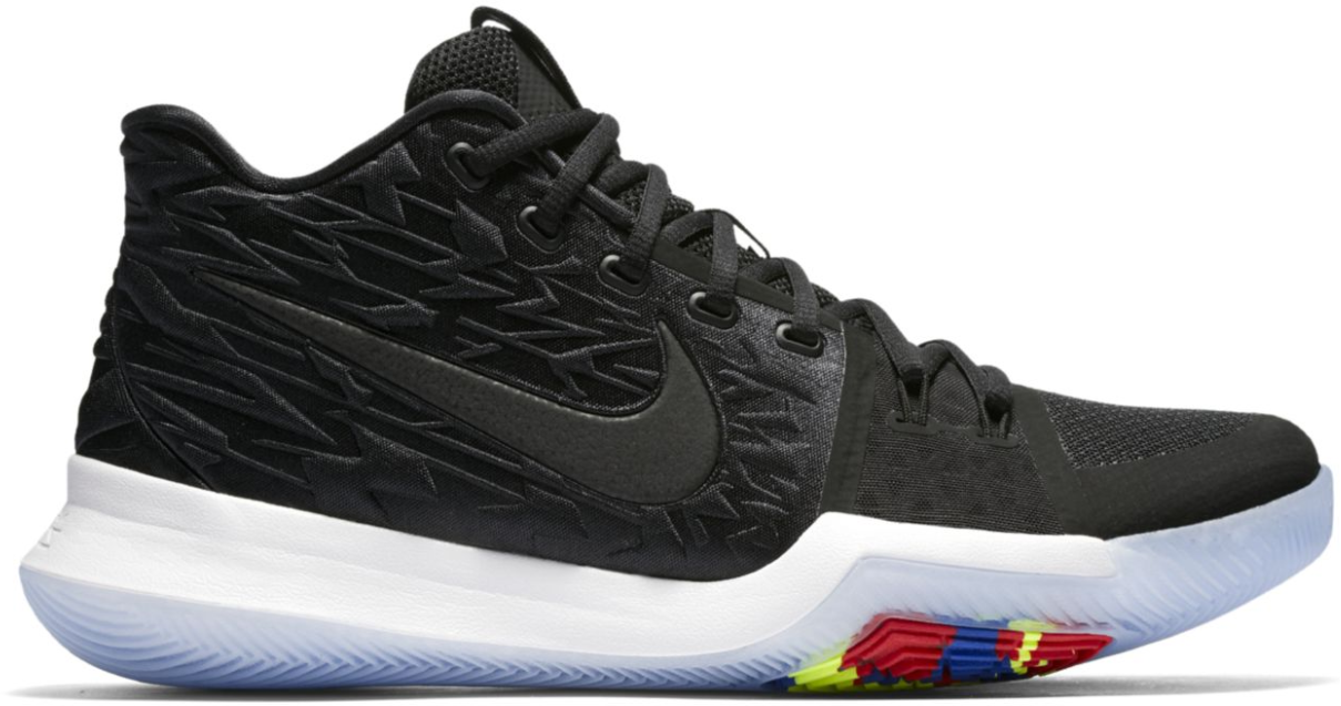 Nike Kyrie 3 Black Multi-Color