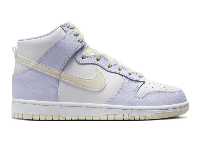 Nike Dunk High Coconut Milk Oxygen Purple