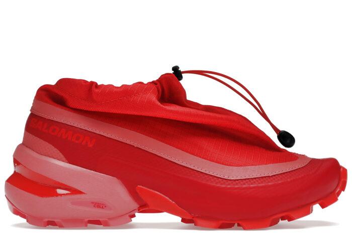 Salomon Cross Low Drawstring MM6 Maison Margiela Fiery Red