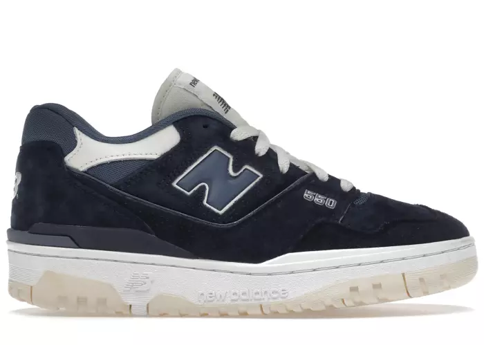 New Balance 550 Natural Indigo Suede