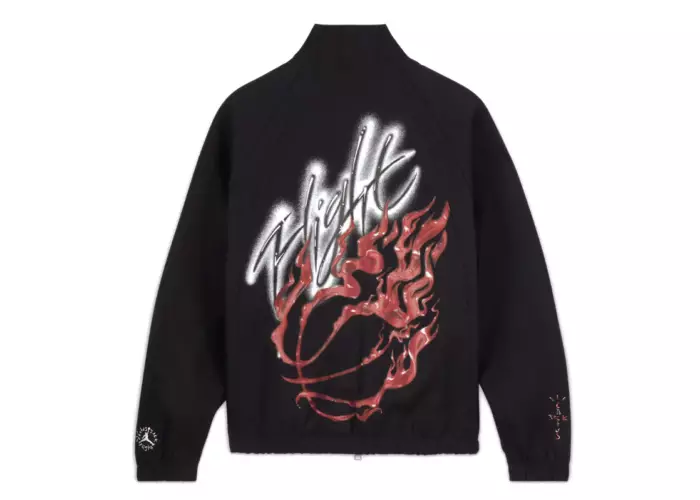 Travis Scott x Air Jordan Woven Jacket Black