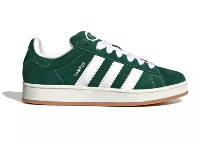 adidas Campus 00s Dark Green Cloud White