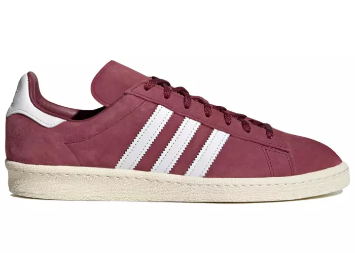 adidas Campus 80s Collegiate Burgundy Cloud White