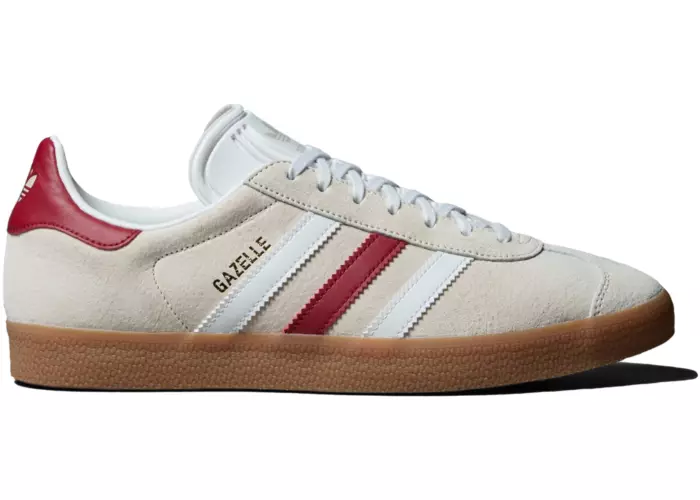 adidas Gazelle Aluminum Collegiate Burgundy