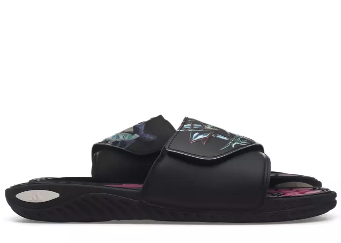 adidas Reptossage Hook-And-Loop Slides Yu-Gi-Oh! Dark Magician