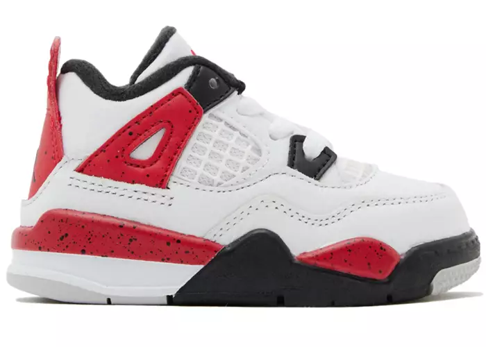 Air Jordan 4 Retro Red Cement (PS)