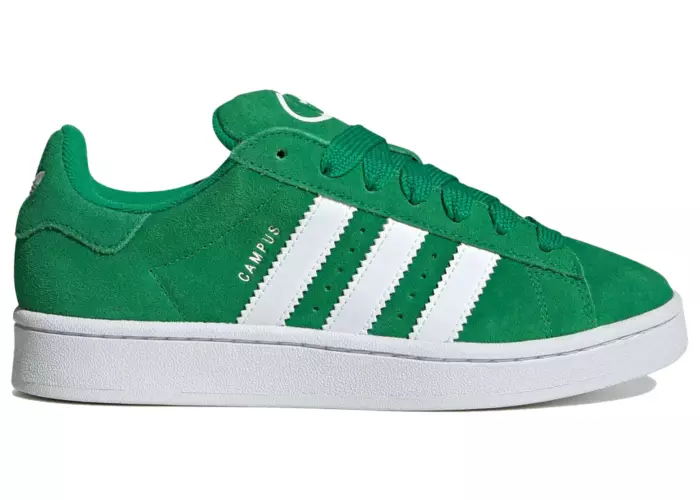 adidas Campus 00s Green Cloud White (Women's)