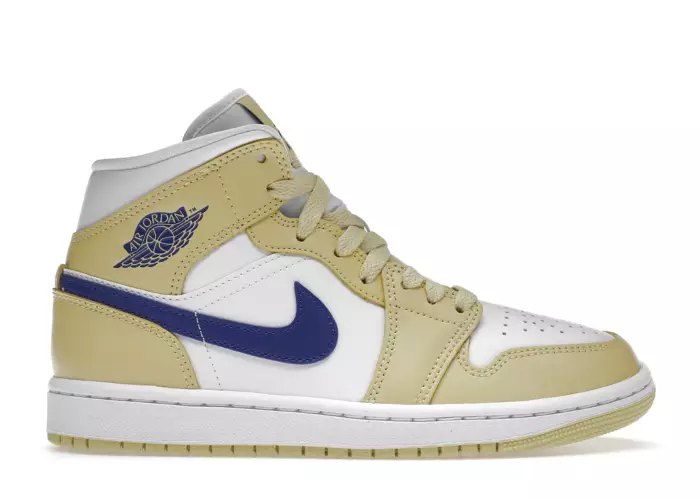 Air Jordan 1 Mid Lemon Wash Lapis (Women's)