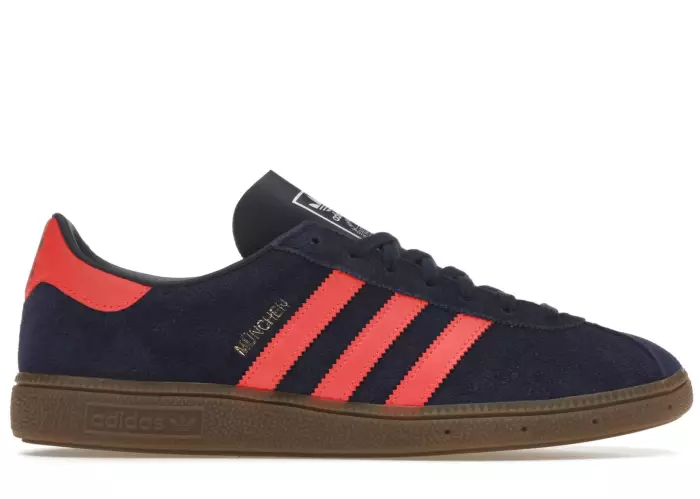 adidas Munchen Dark Blue Solar Red