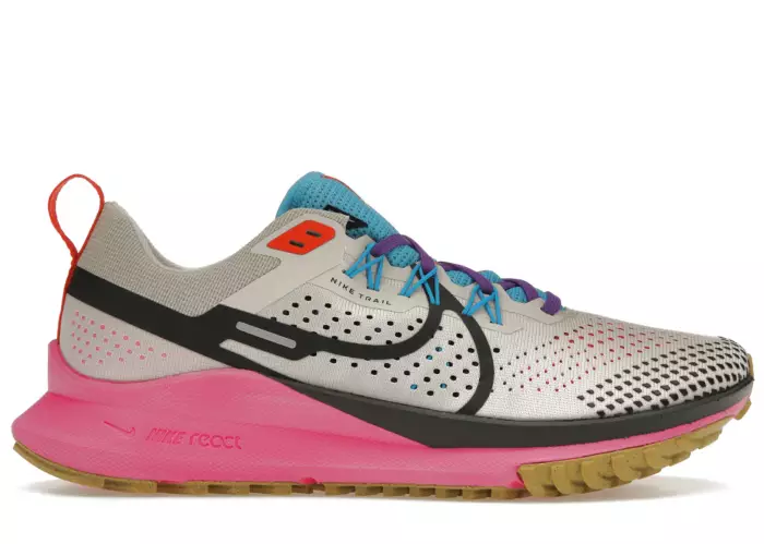 Nike React Pegasus Trail 4 Lightt Orewood Brown Dark Smokey Grey