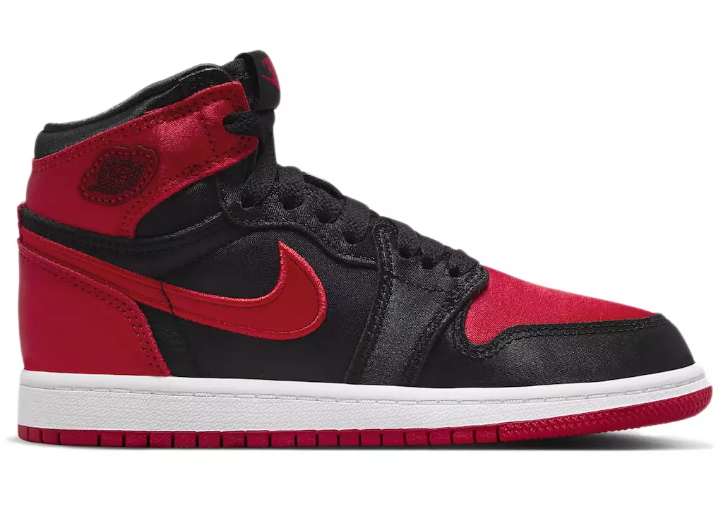 Air Jordan 1 Retro High OG Satin Bred (PS)