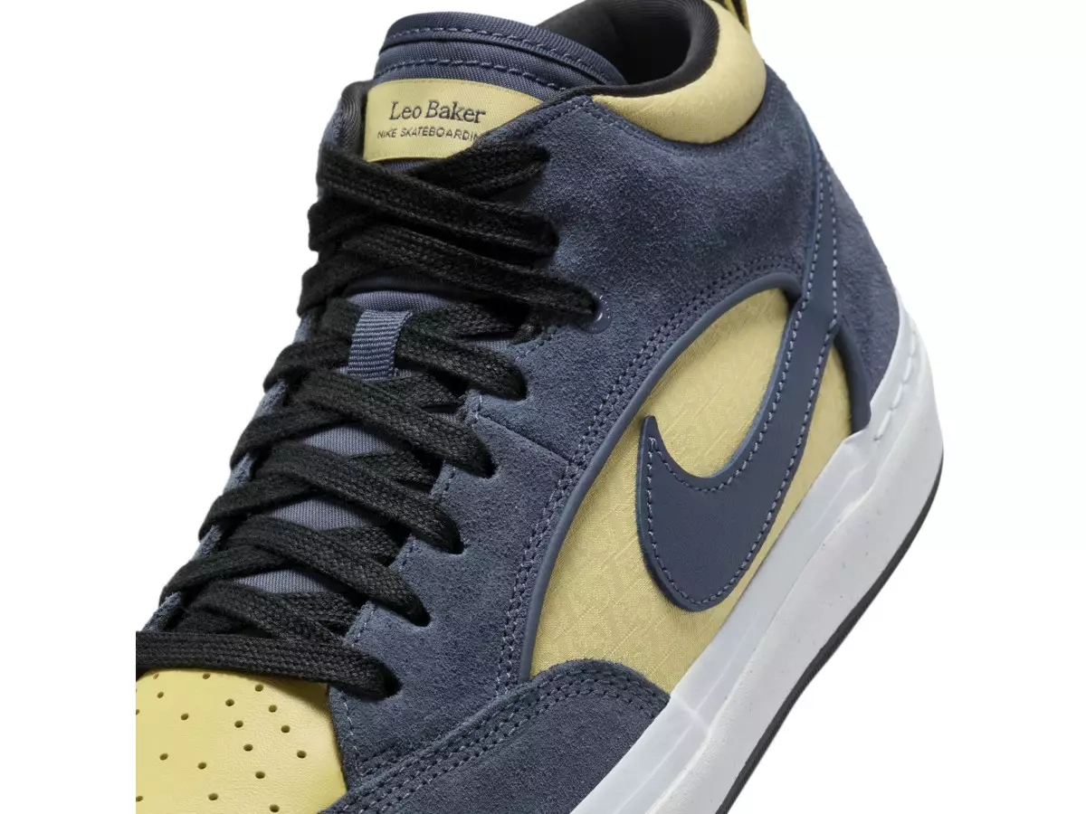 Nike SB Leo Baker Thunder Blue Saturn Gold DX4361 400