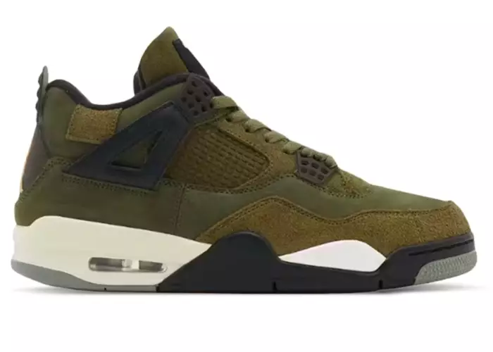 Air Jordan 4 Retro SE Craft Medium Olive (GS)