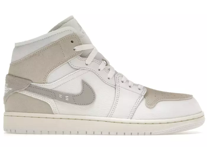 Air Jordan 1 moyenne édition spéciale Craft coloris gris