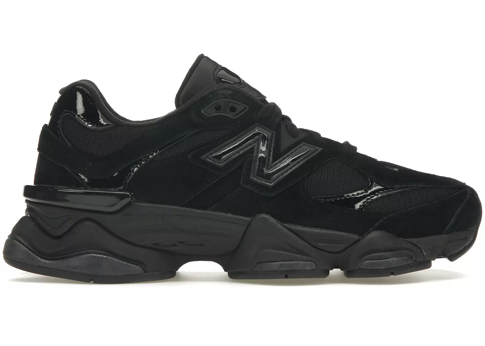 New Balance 9060 Triple Black Patent