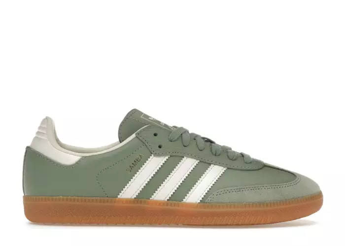 adidas Samba OG Silver Green (Women's) | IE7011