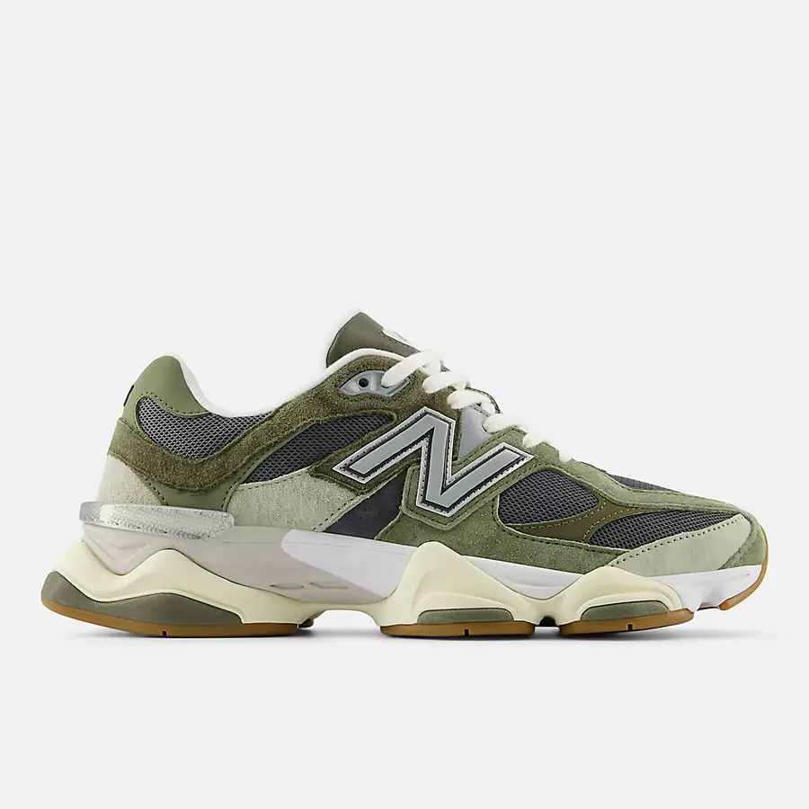 New-Balance-9060-Green-Suede-Overlays-U9060FOC-0