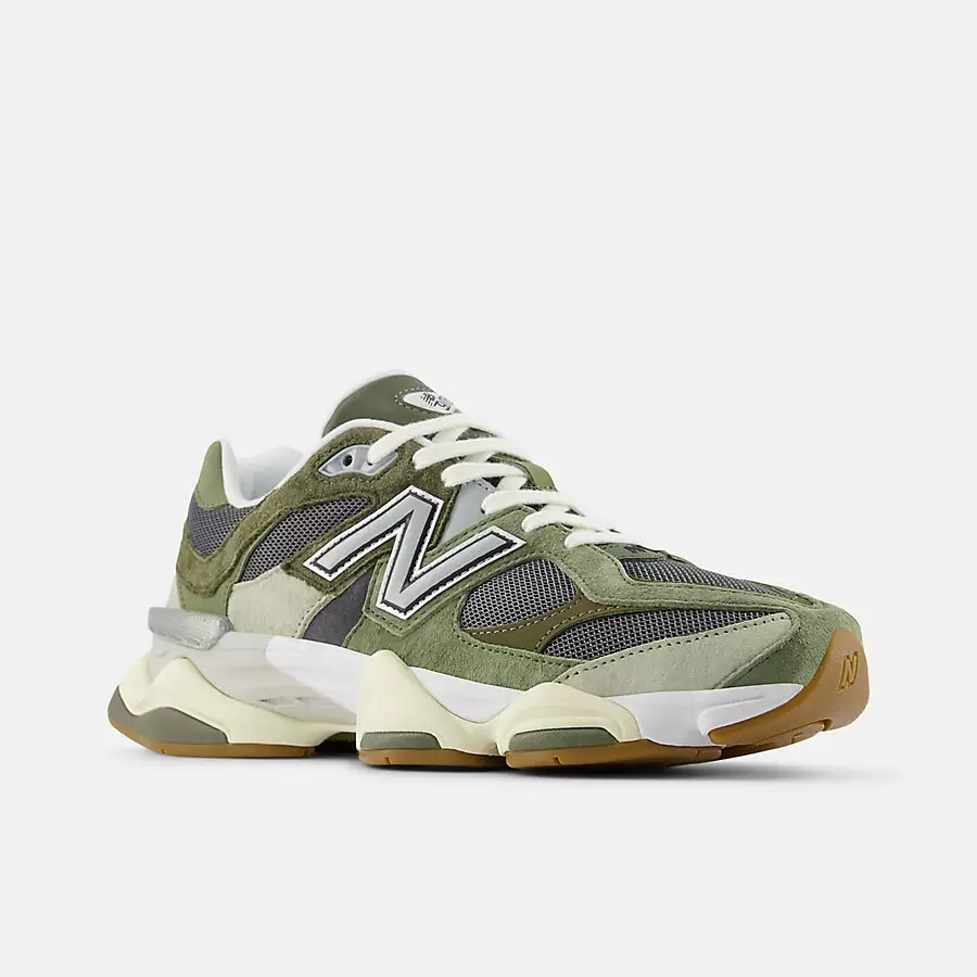 New-Balance-9060-Green-Suede-Overlays-U9060FOC-3