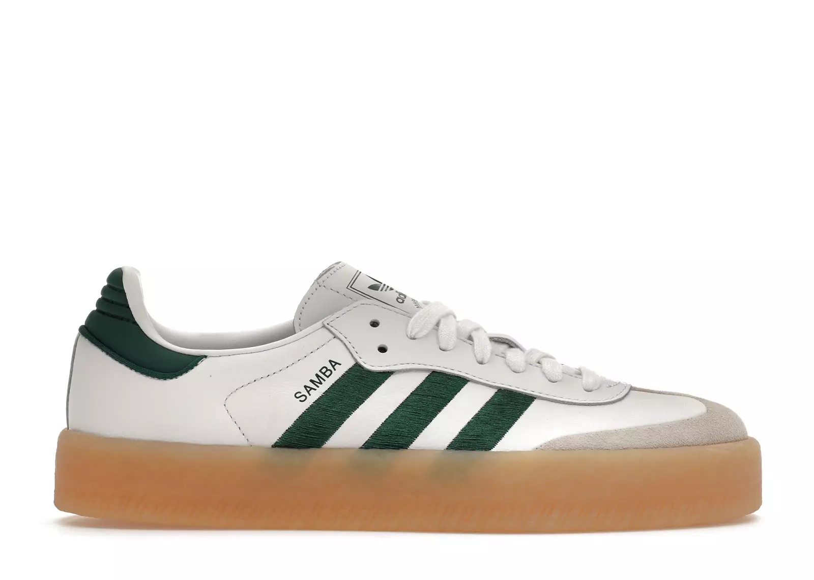 adidas Sambae White Collegiate Green Gum (Women's)