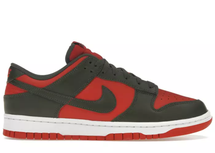 Nike Dunk Low Mystic Red Cargo Khaki