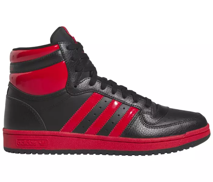 adidas Top Ten Black Better Scarlet