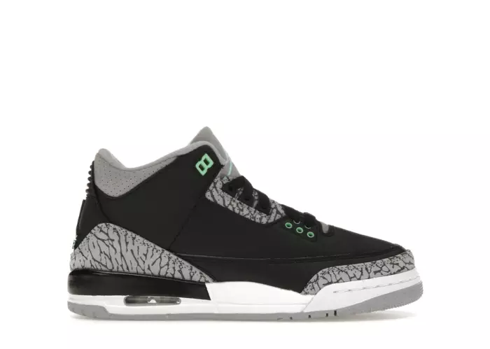 Air Jordan 3 Retro Green Glow (GS)