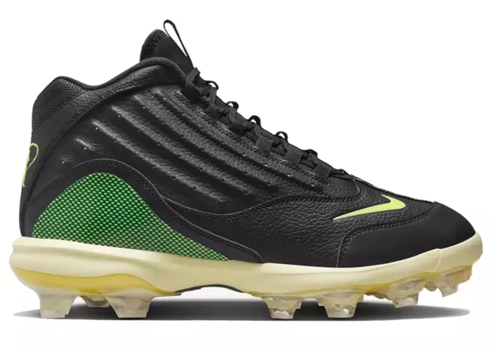 Nike Air Griffey 2 Cleat Black Volt