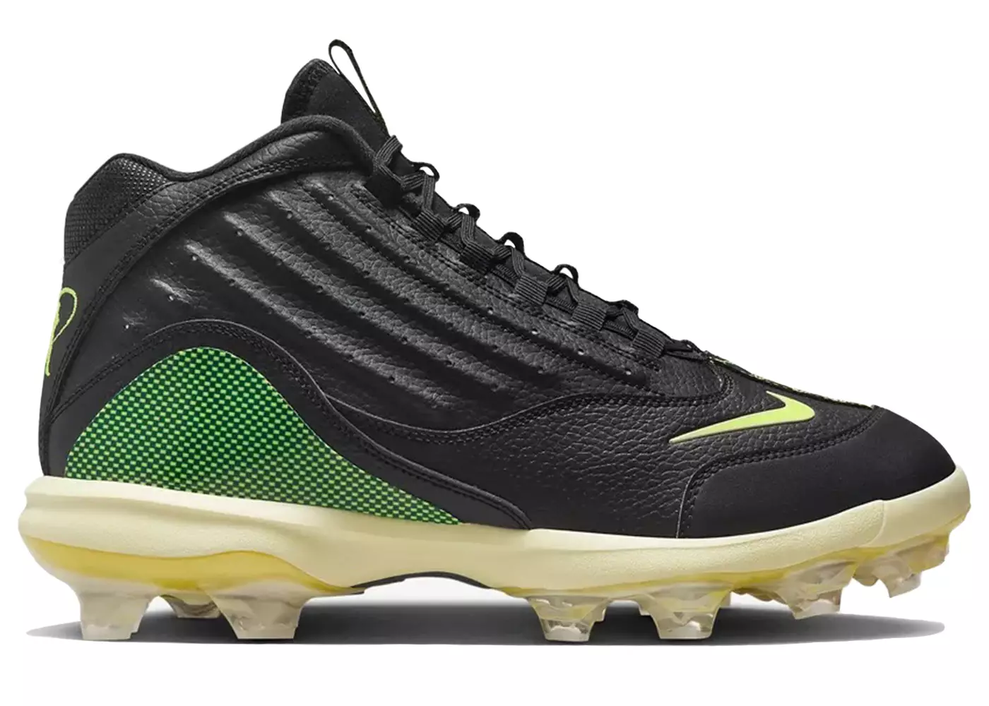 Nike Air Griffey 2 Cleat Black Volt