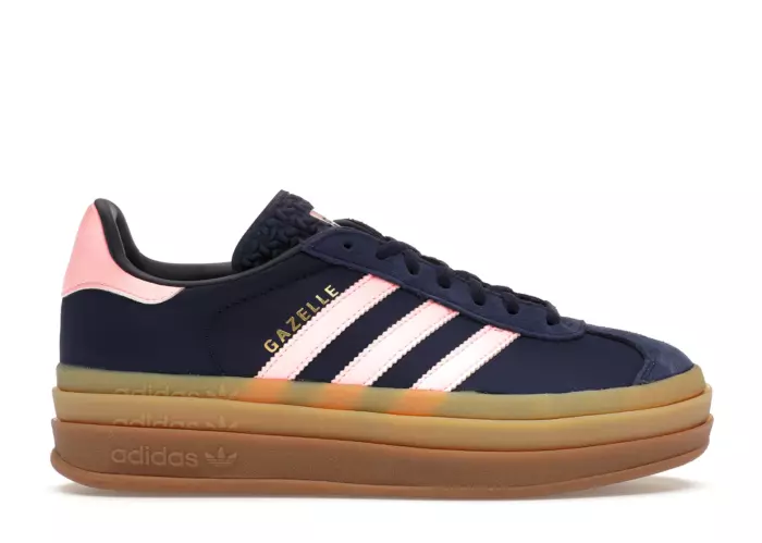 adidas Gazelle Bold Dark Blue Pink Spark (Women's)