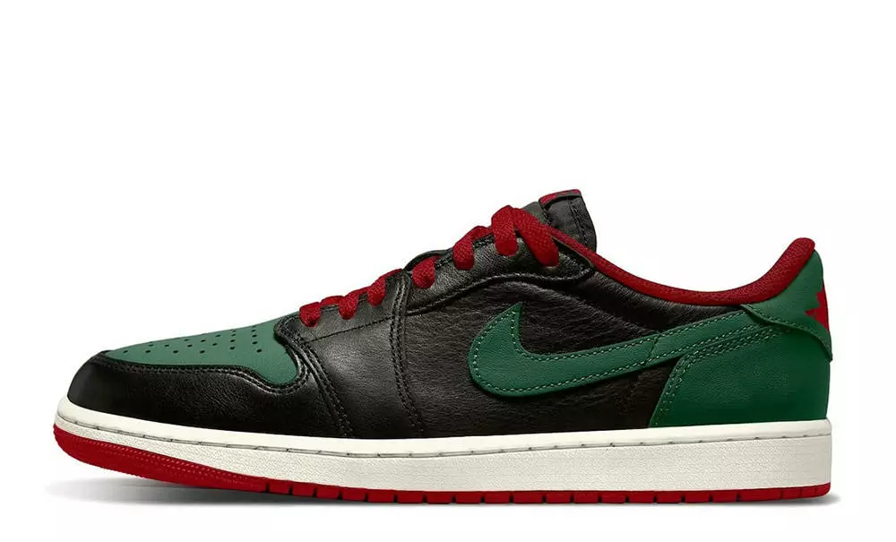 Air Jordan 1 Low OG Black Gorge Green