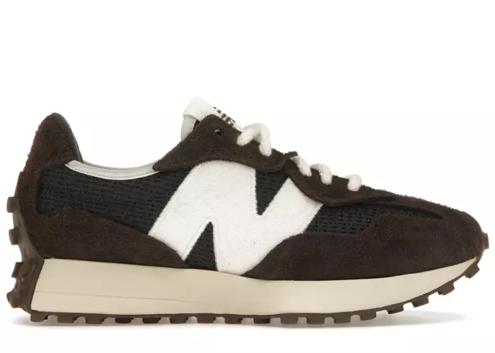 New Balance 327 Brown Brailed