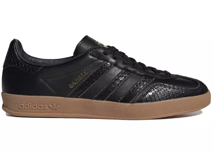 adidas Gazelle Indoor Core Black Snakeskin IF1978