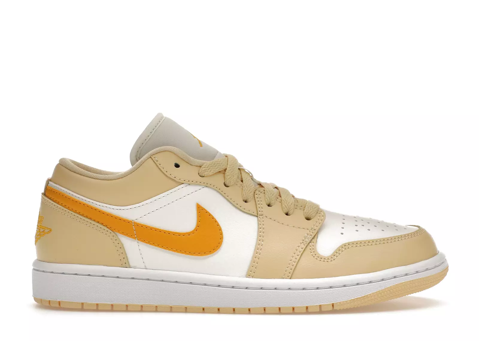 Air Jordan 1 Low Sail Yellow Ochre (Women's)