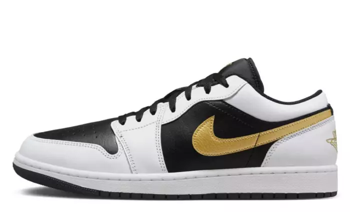 Air Jordan 1 Low Gold Swoosh
