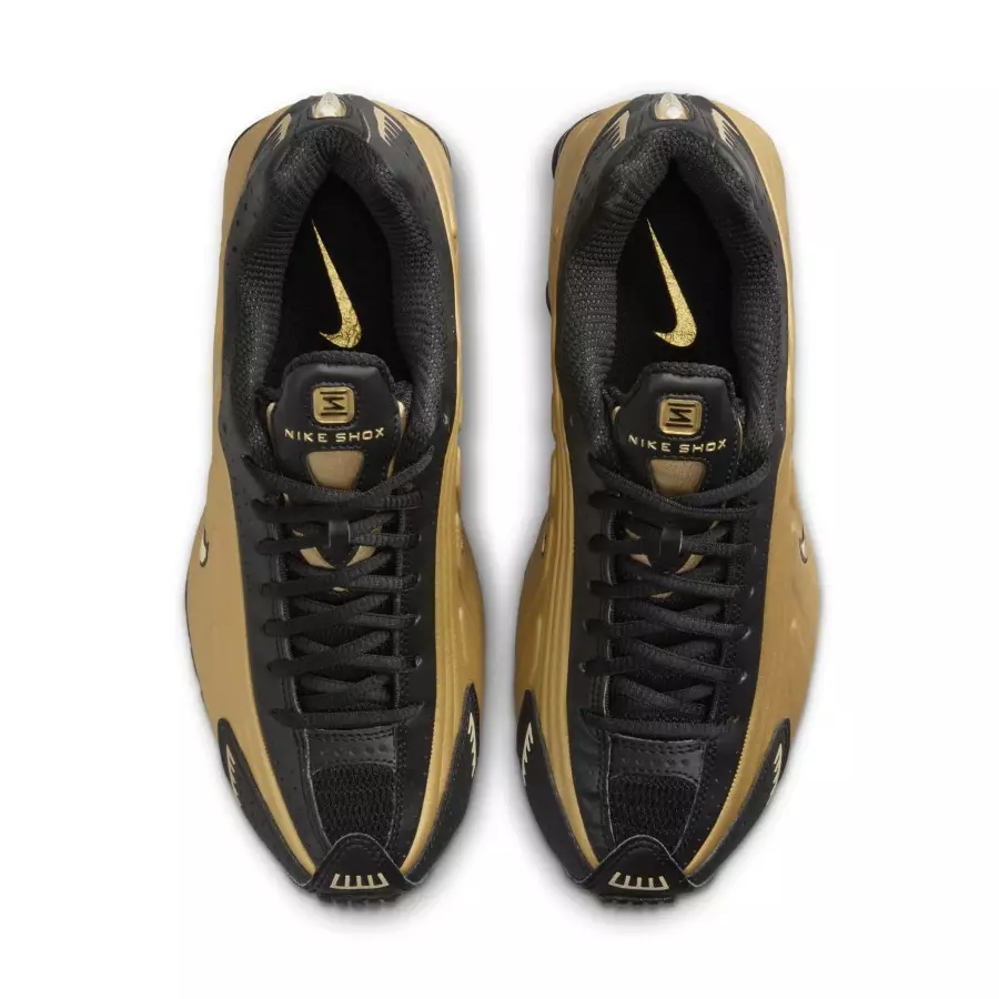 Nike-Shox-R4-Black-Metallic-Gold-Metallic-Silver-AR3565-005-3