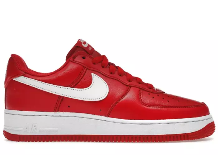 Nike Air Force 1 Low Retro QS Color of the Month University Red White FD7039 600
