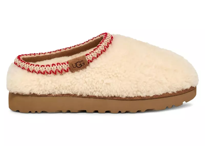 UGG Tasman Maxi Curly Slipper Natural (Women's)