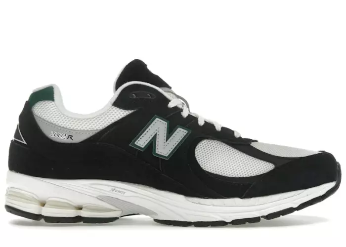 New Balance 2002R Black Marsh Green