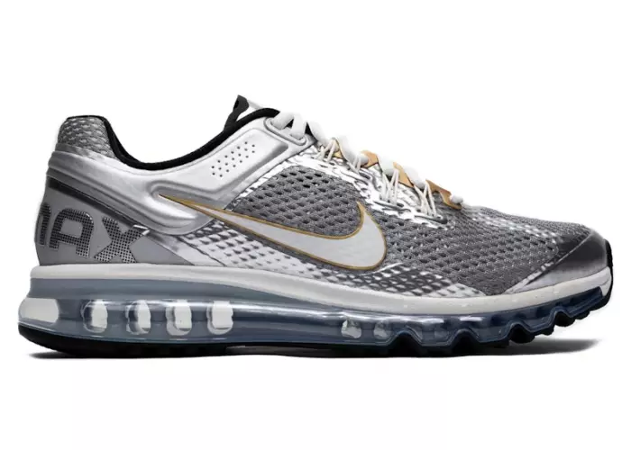 Nike Air Max 2013 Metallic Silver Gold