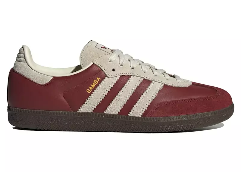 adidas Samba OG Preloved Ruby Cream White