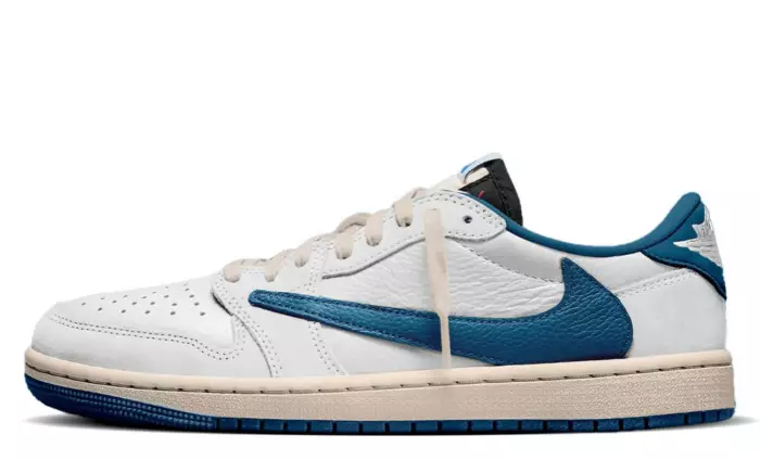 Travis Scott x fragment design x Air Jordan Low OG White Blue