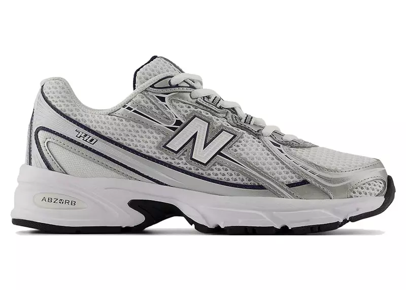 New Balance 740v2 White Shadow Grey Navy