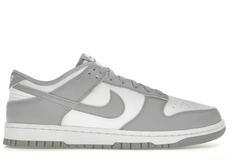 Nike Dunk Low White Light Smoke Grey
