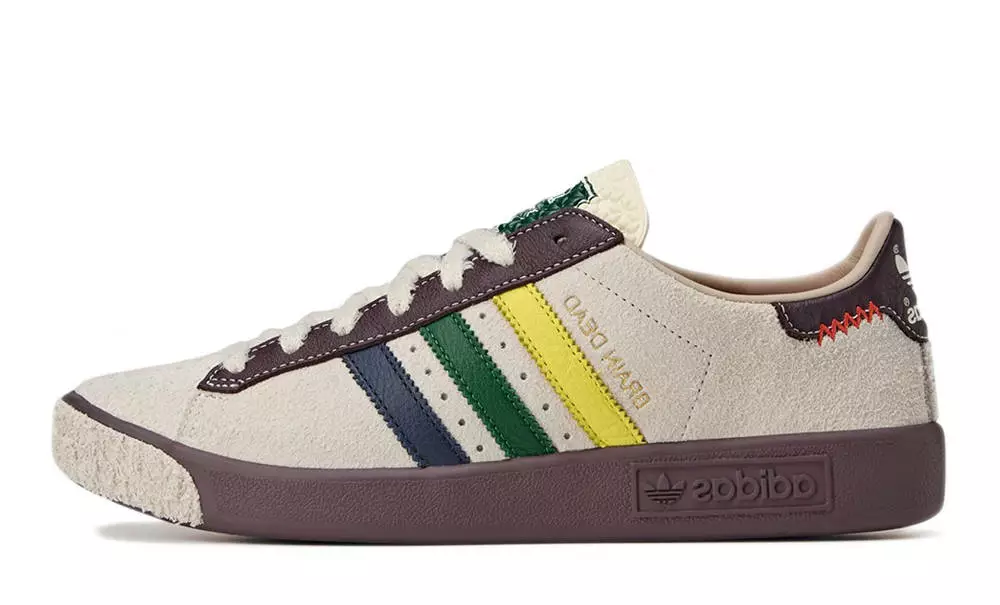 Brain Dead x adidas Forest Hills Crew White Night Red