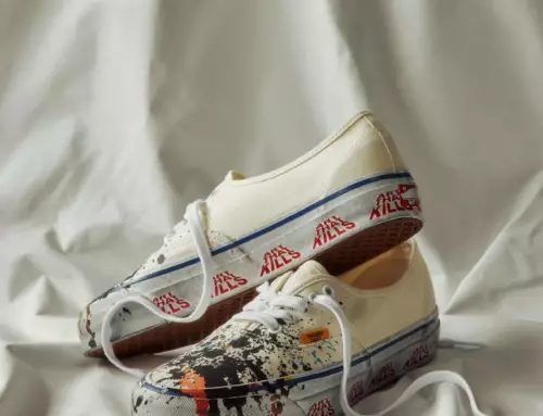 La Vans Authentic se pare d’éclaboussures colorées avec Gallery Dept.