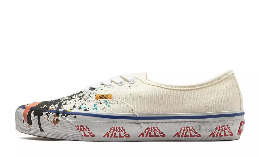GALLERY DEPT x Vans Authentic Canvas Print