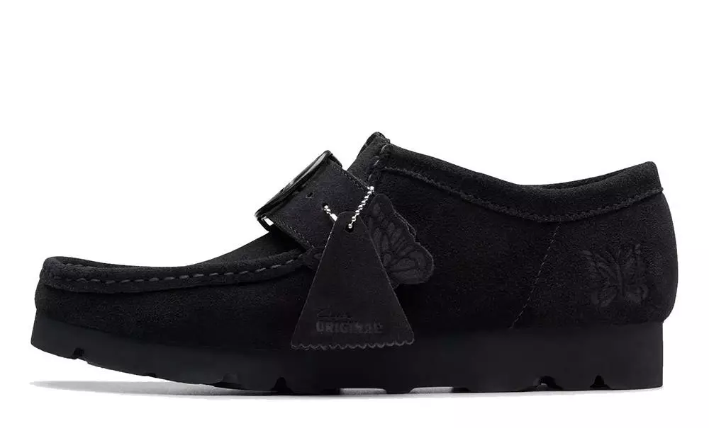 Needles x Clarks Wallabee Strap Black